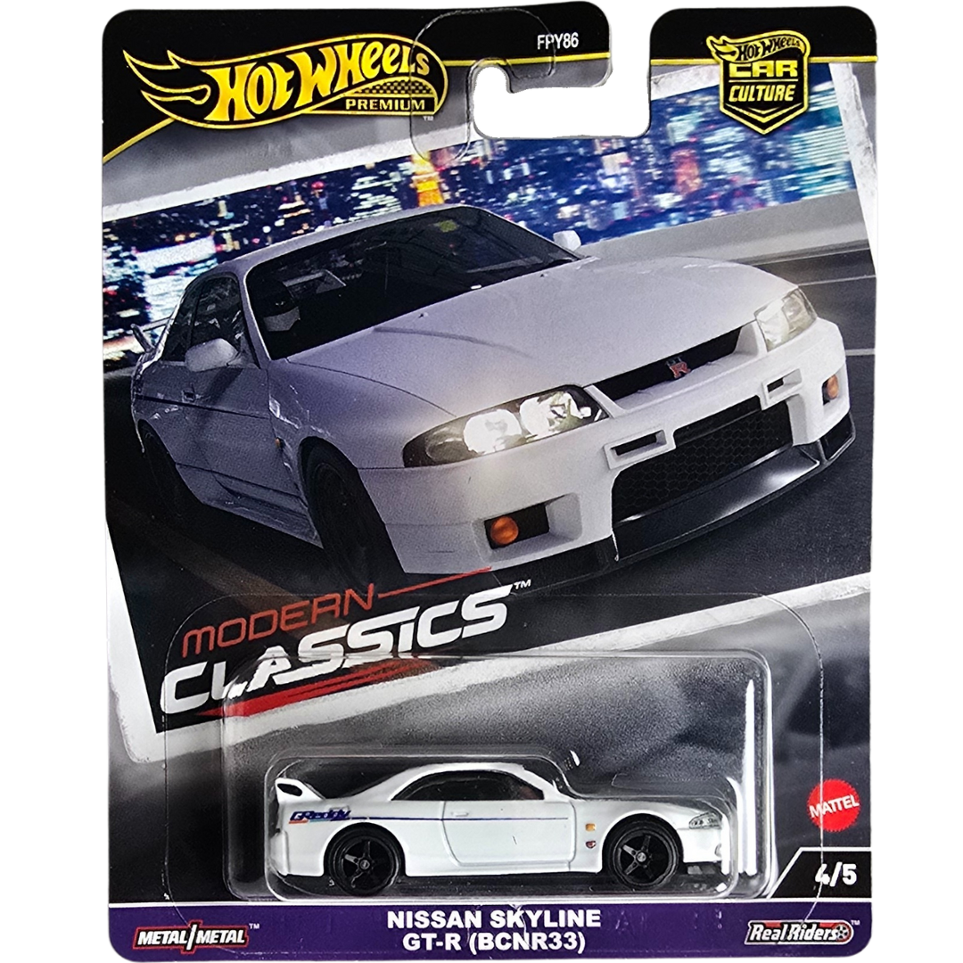 Hot Wheels Premium - Nissan Skyline GT-R (BCNR33)