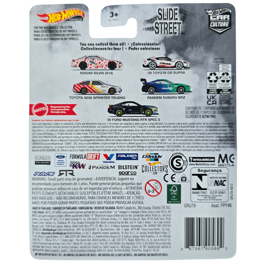 Hot Wheels Premium - Pandem Subaru BRZ (Falken) (Slide Street)