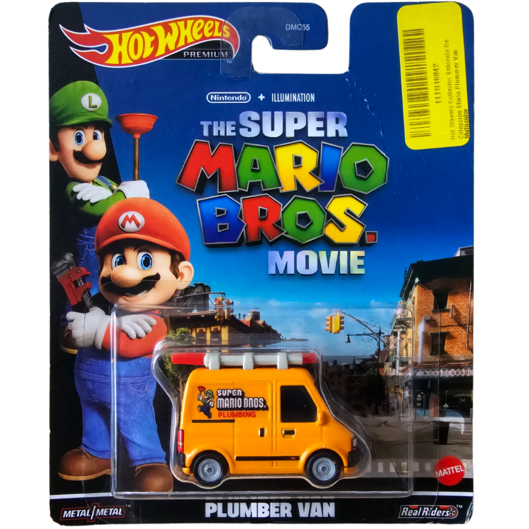 Hot Wheels Premium - Plumber Van (The Super Mario Bros. Movie)