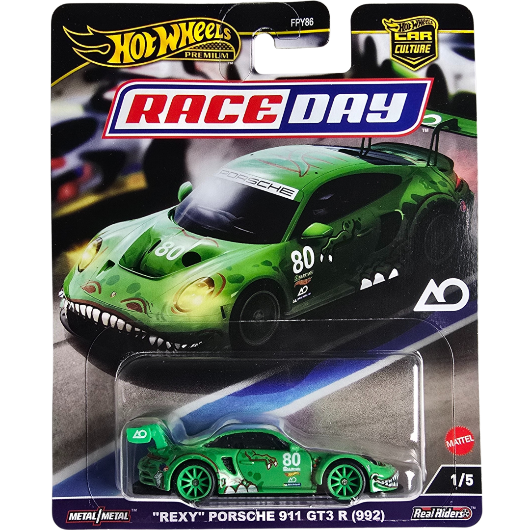 Hot Wheels Premium - "Rexy" Porsche 911 GT3 R (992)