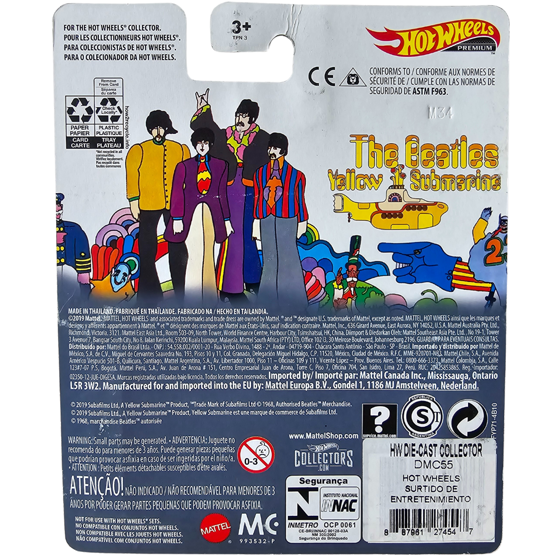 Hot Wheels Premium - The Beatles Yellow Submarine