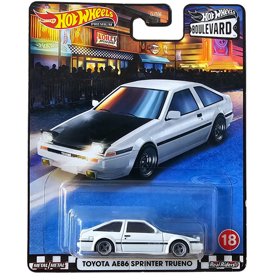 Hot Wheels Premium - Toyota AE86 Sprinter Trueno