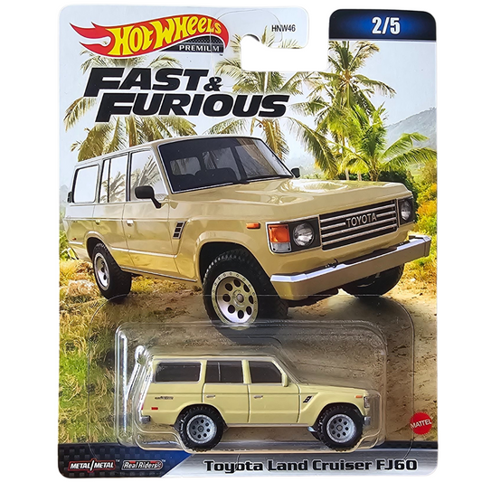 Hot Wheels Premium - Toyota Land Cruiser FJ60 (Fast & Furious)