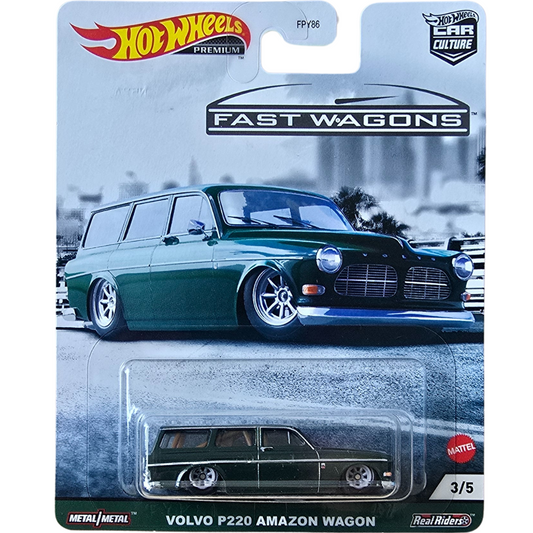 Hot Wheels Premium - Volvo P220 Amazon Wagon