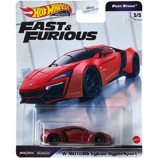 Hot Wheels Premium - W Motors Lykan Hypersport (Fast & Furious) (Fast Stars)