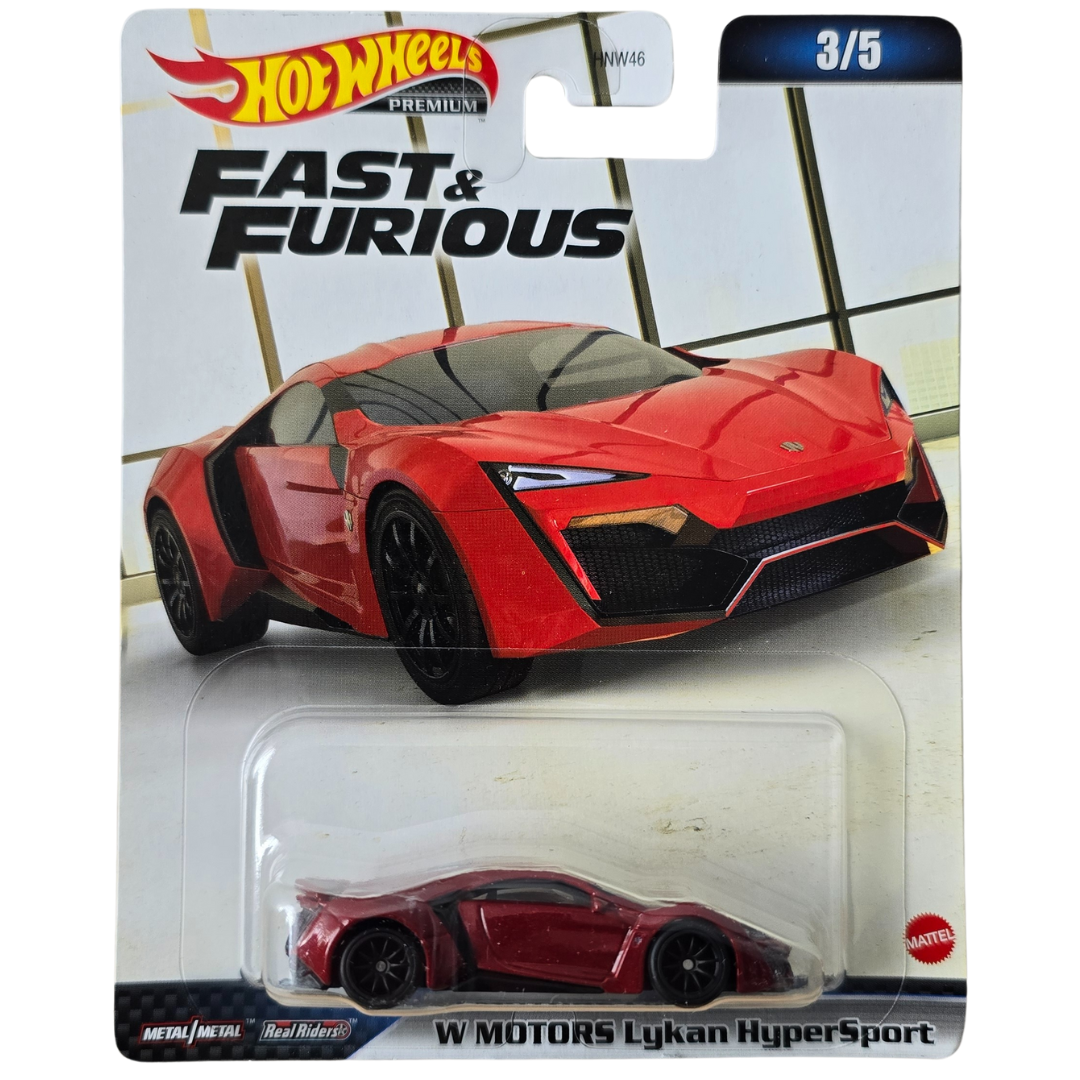 Hot Wheels Premium - W Motors Lykan Hypersport (Fast & Furious)