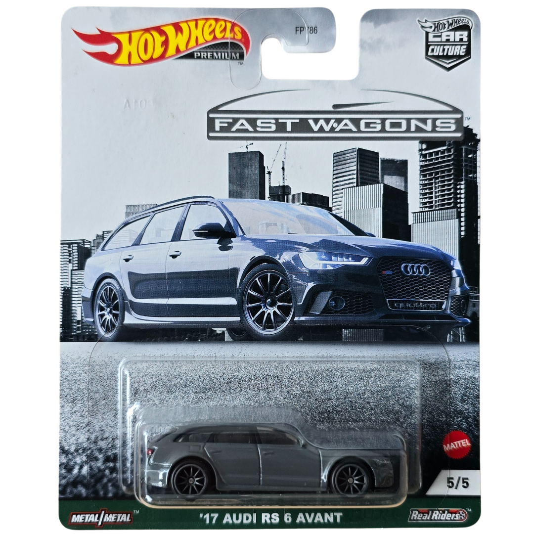 Hot Wheels Premium - '17 Audi RS 6 Avant