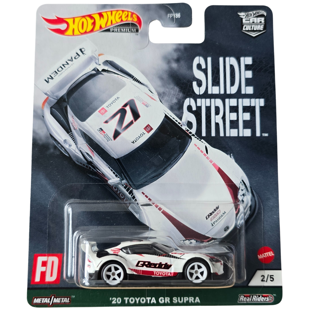 Hot Wheels Premium (Slide Street) - '20 Toyota GR Supra