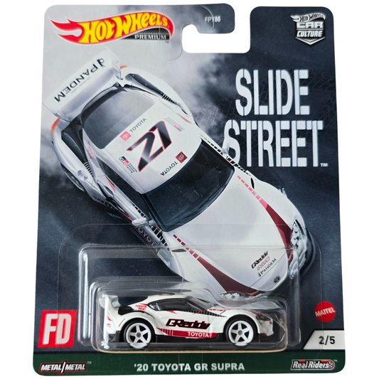 Hot Wheels Premium (Slide Street) - '20 Toyota GR Supra