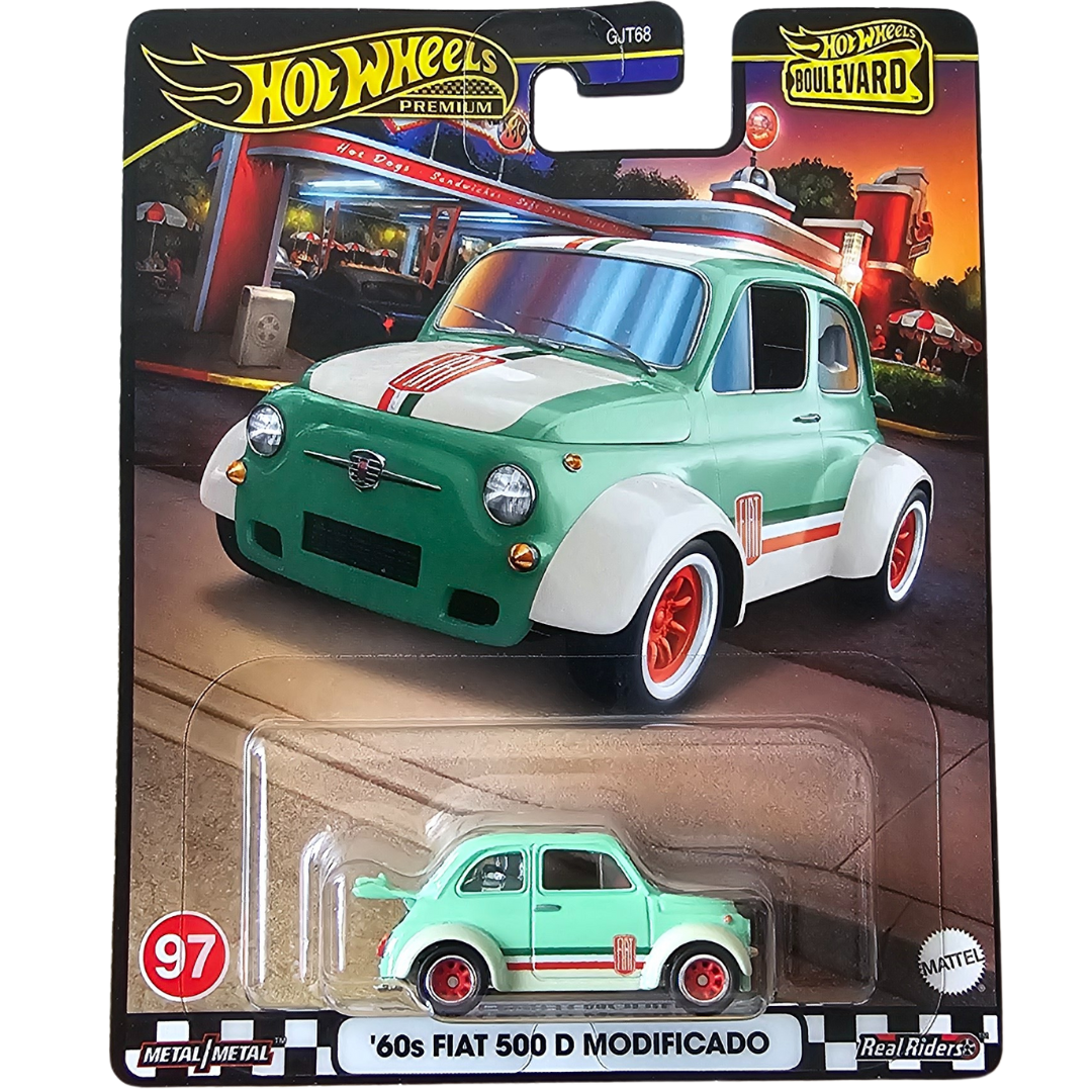 Hot Wheels Premium - '60s Fiat 500 D Modificado