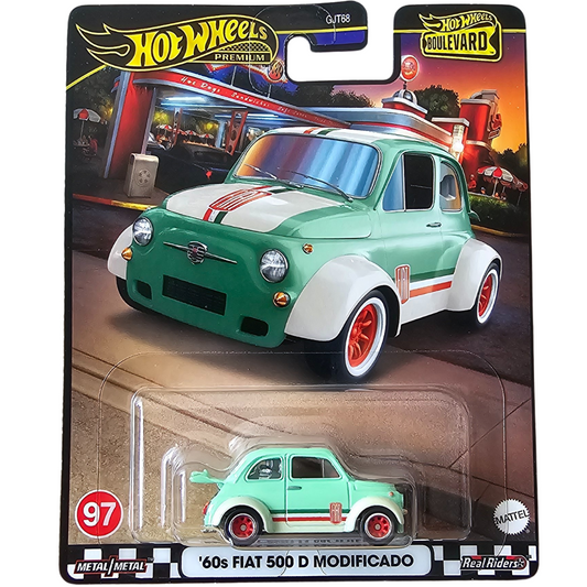 Hot Wheels Premium - '60s Fiat 500 D Modificado