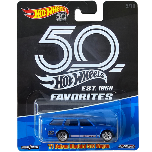 Hot Wheels Premium - '71 Datsun Bluebird 510 Wagon (50 Aniversario Hot Wheels)