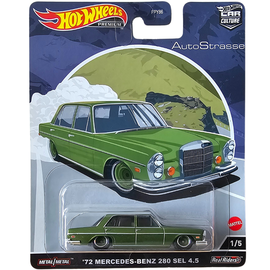 Hot Wheels Premium - '72 Mercedes-Benz 280 SEL 4.5