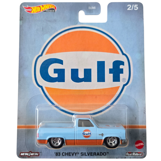 Hot Wheels Premium - '83 Chevy Silverado (Gulf)