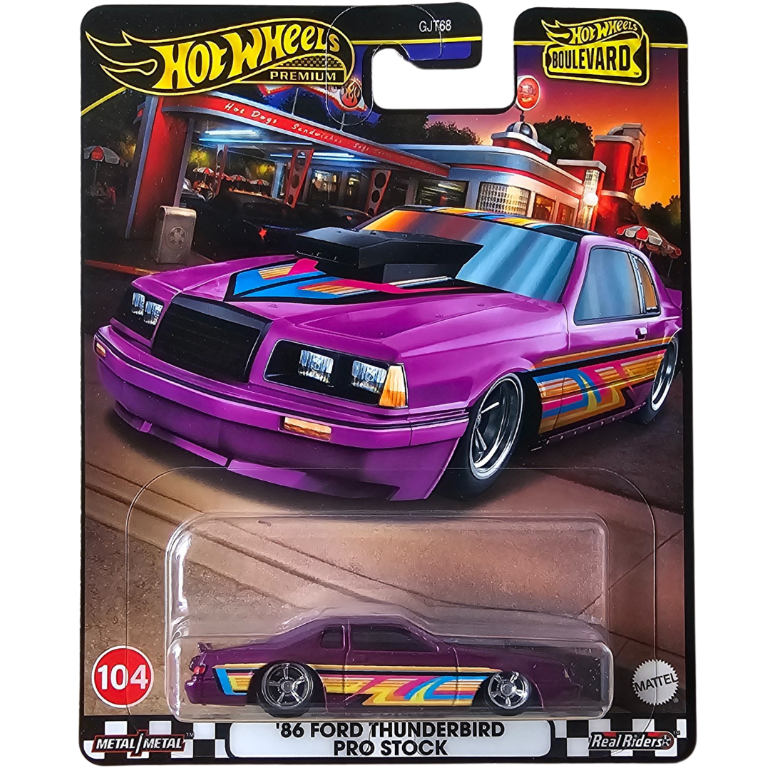 Hot Wheels Premium - '86 Ford Thunderbird Pro Stock