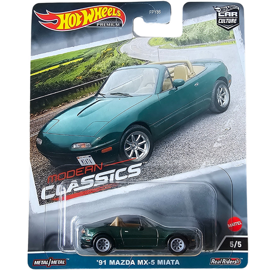 Hot Wheels Premium - '91 Mazda MX-5 Miata