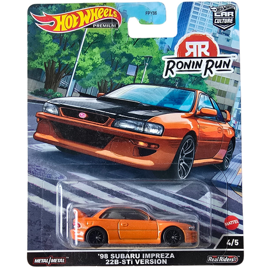 Hot Wheels Premium - '98 Subaru Impreza 22B-STi Version (Ronin Run)