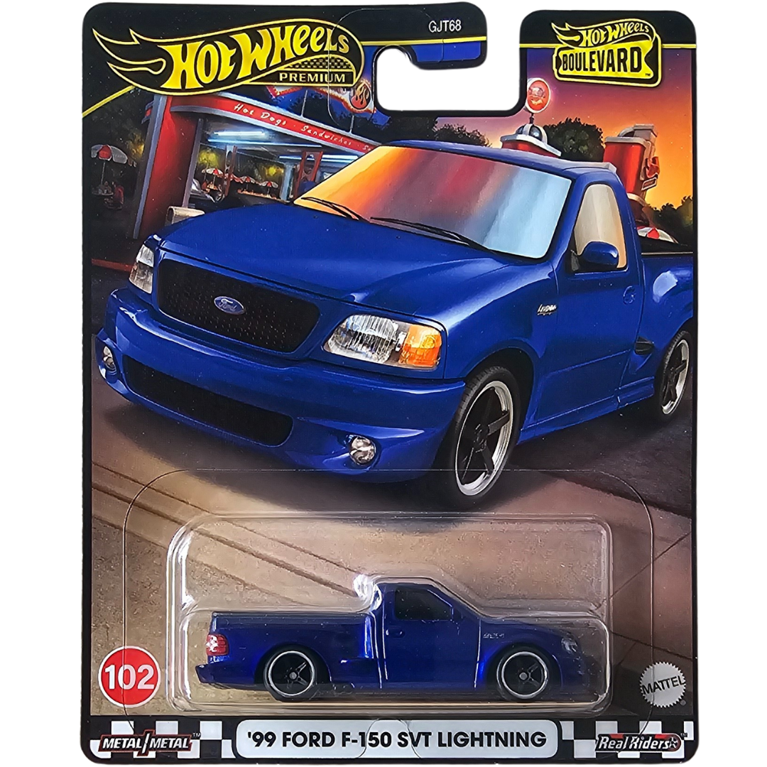 Hot Wheels Premium - '99 Ford F-150 SVT Lightning