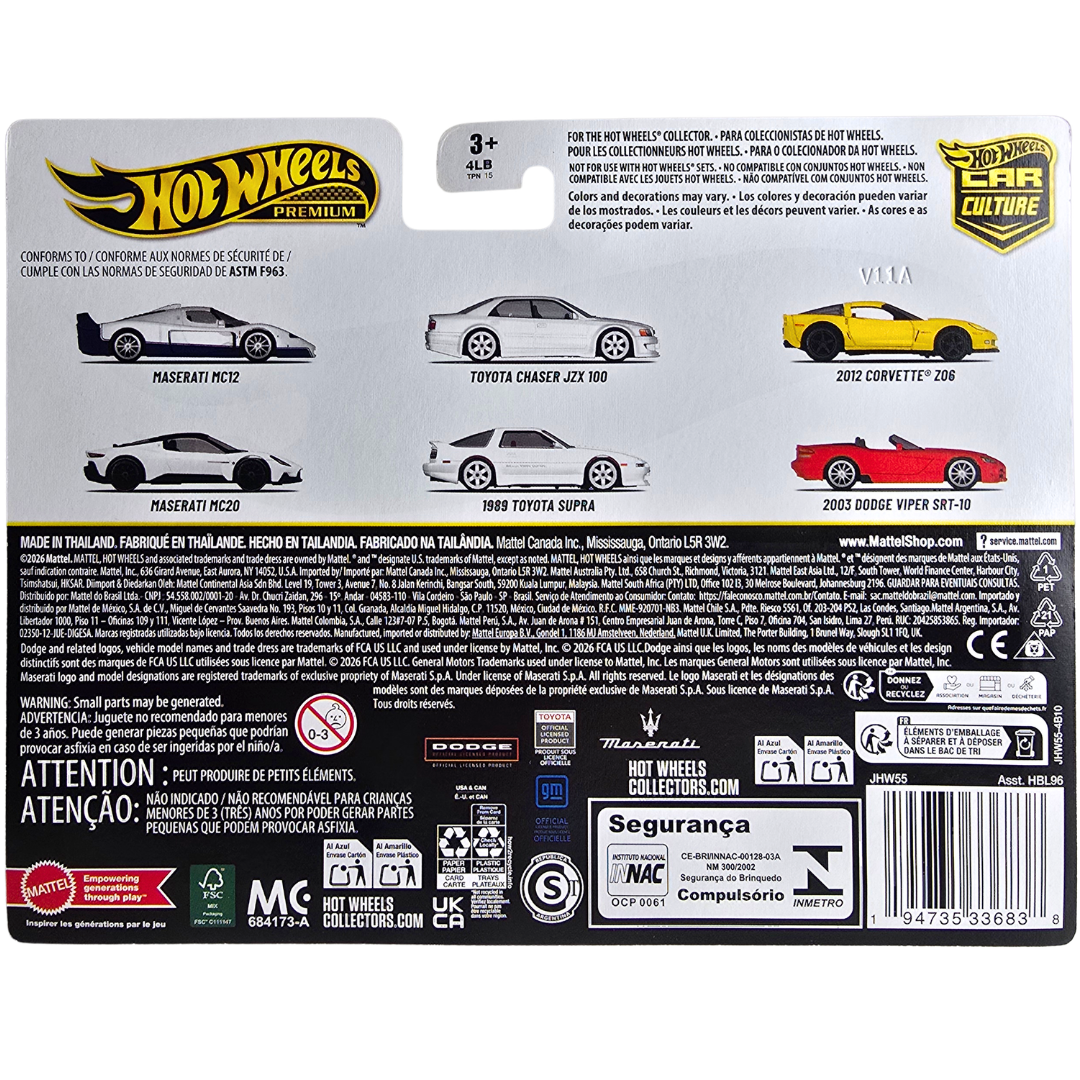 Hot Wheels Premium Duo Pack - Maserati MC12 - Maserati MC20