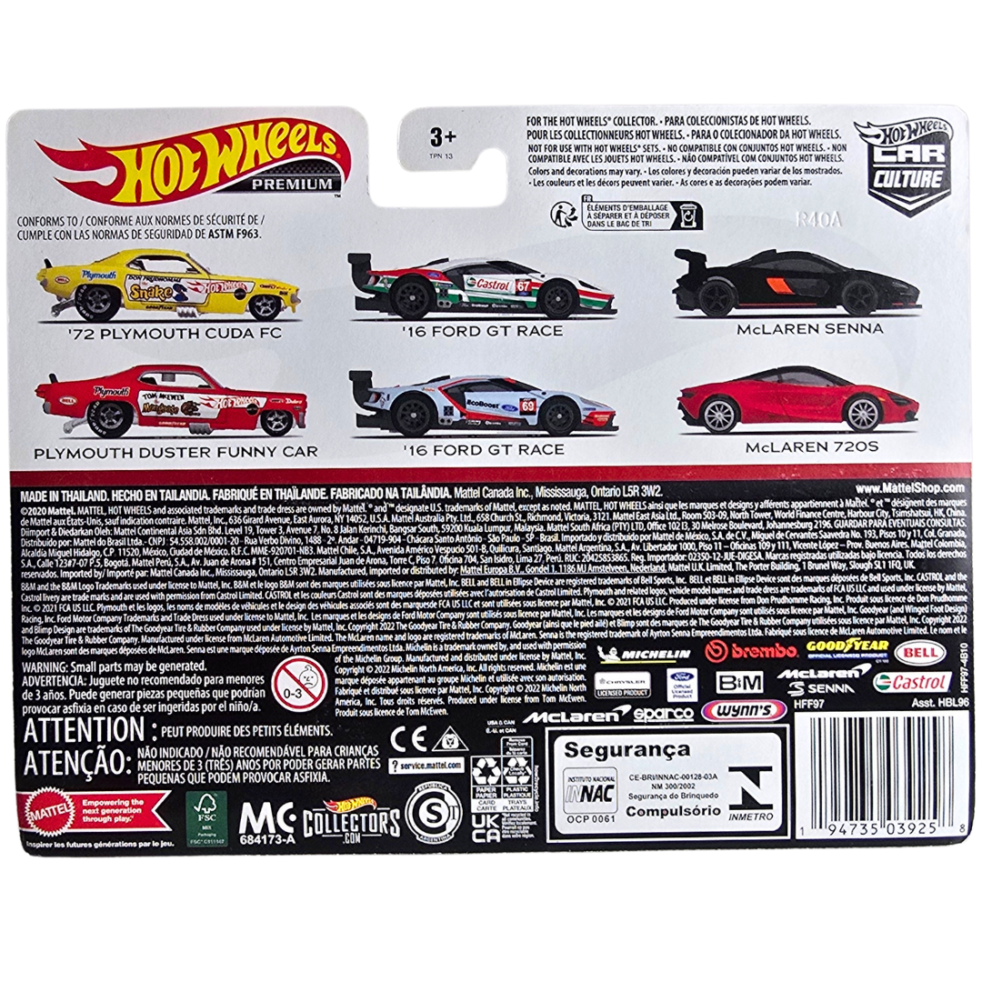 Hot Wheels Premium Duo Pack - McLaren Senna - McLaren 720S