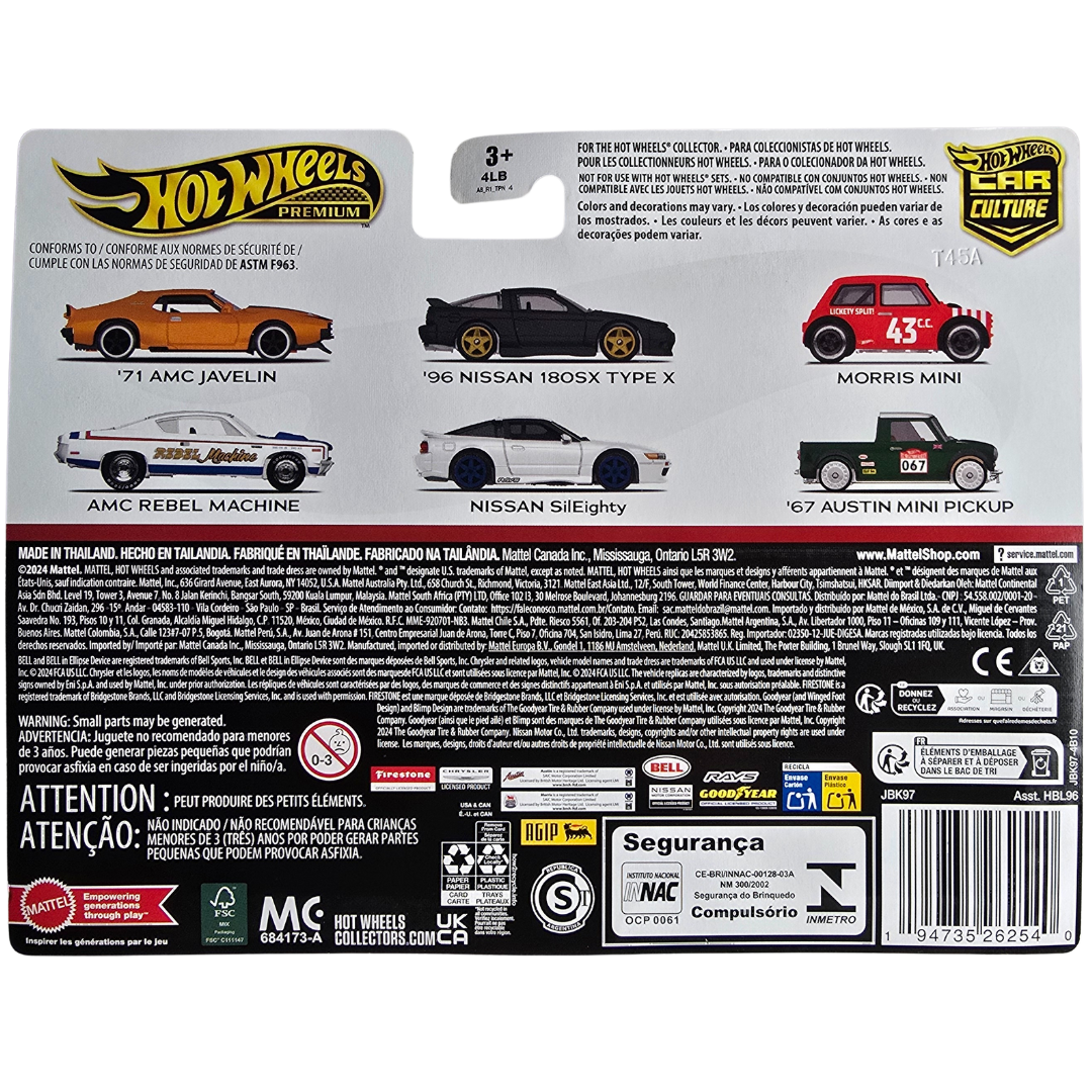 Hot Wheels Premium Duo Pack - Morris Mini - '67 Austin Mini Pickup