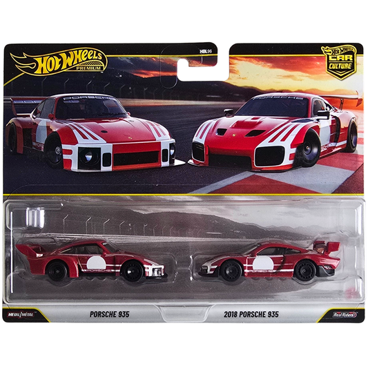 Hot Wheels Premium Duo Pack - Porsche 935 - 2018 Porsche 935