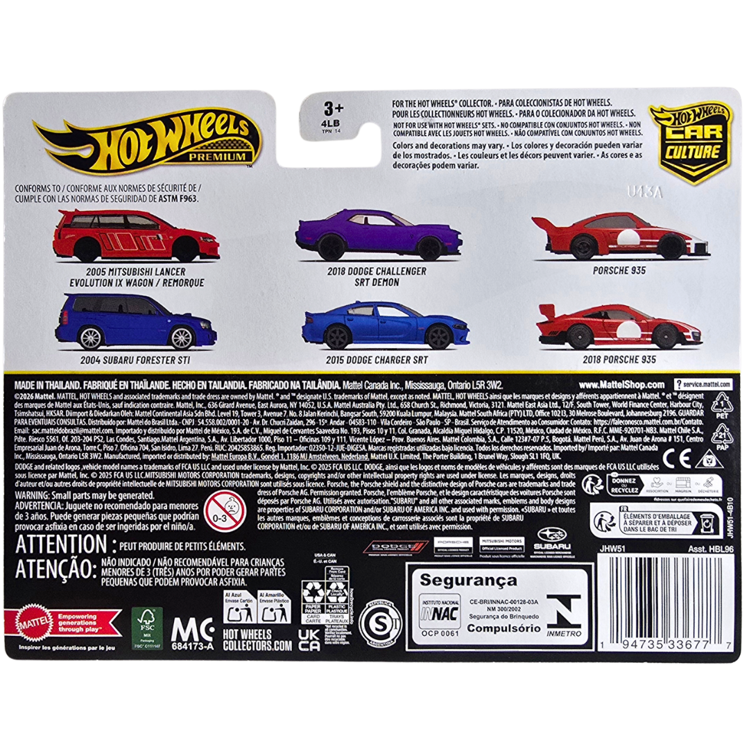 Hot Wheels Premium Duo Pack - Porsche 935 - 2018 Porsche 935