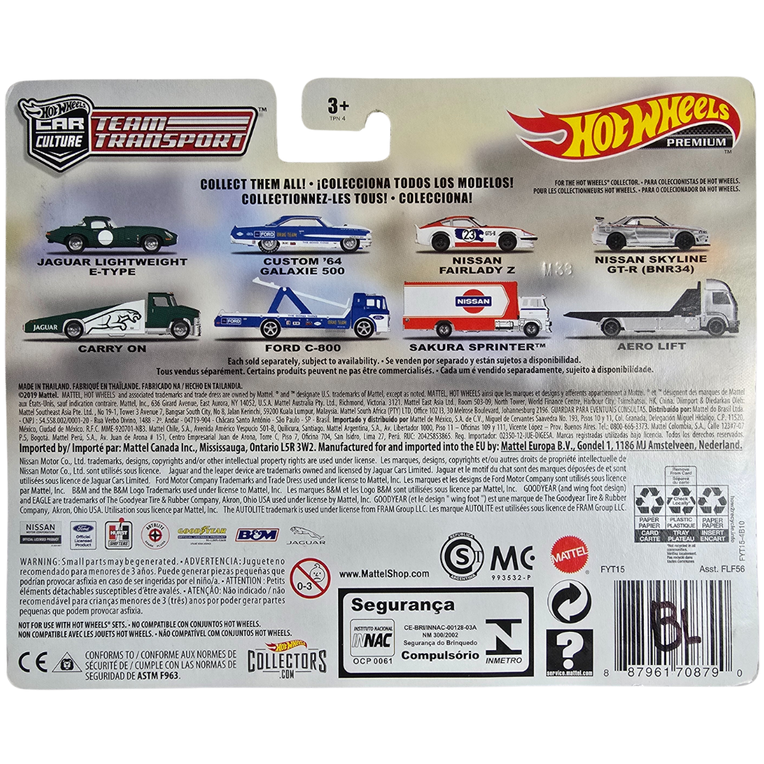 Hot Wheels Premium Team Transport #15 - Custom '64 Galaxie 500 - Ford C-800