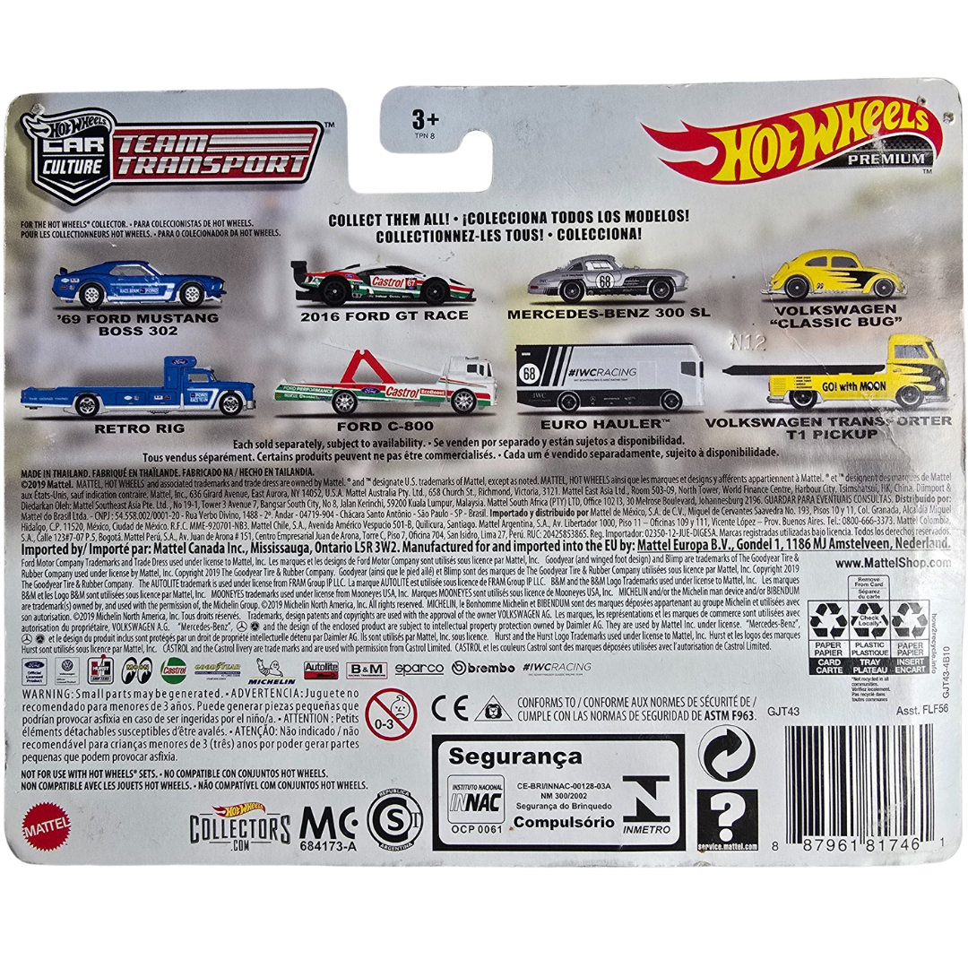 Hot Wheels Team Transport Mercedes-Benz 300 SL On Euro Hauler #21 - View #11