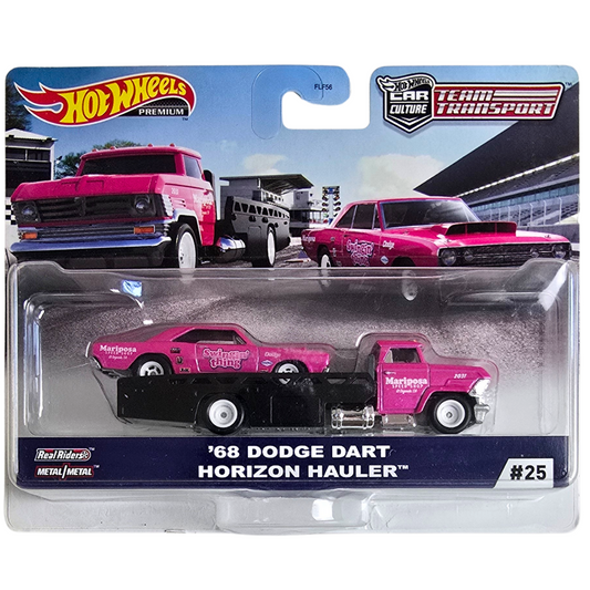 Hot Wheels Premium Team Transport #25 - '68 Dodge Dart - Horizon Hauler
