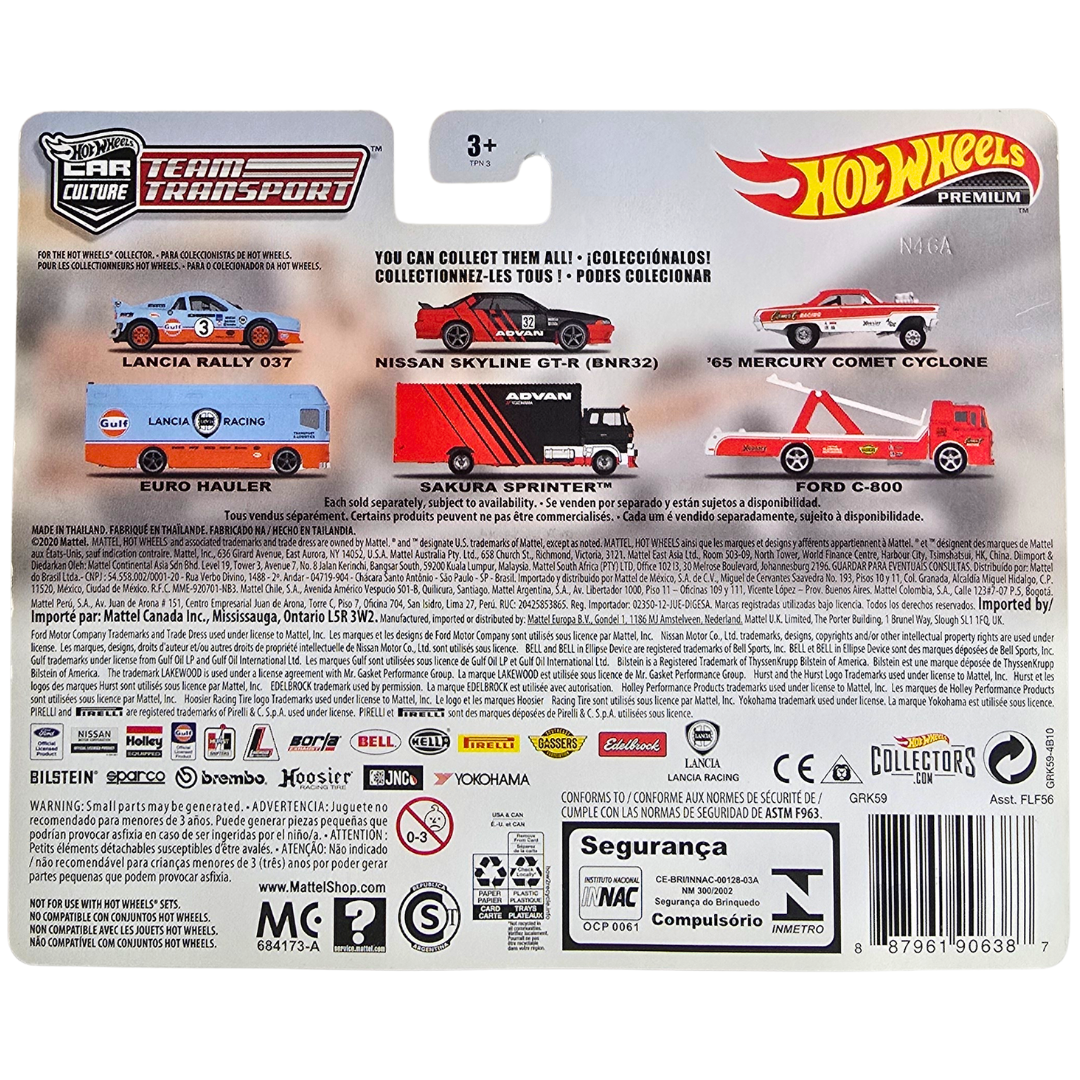 Hot Wheels Premium Team Transport #28 - '65 Mercury Comet Cyclone - Ford C-800