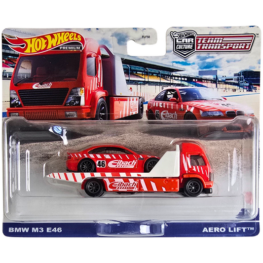 Hot Wheels Premium Team Transport #29 - BMW M3 E46 - Aero Lift