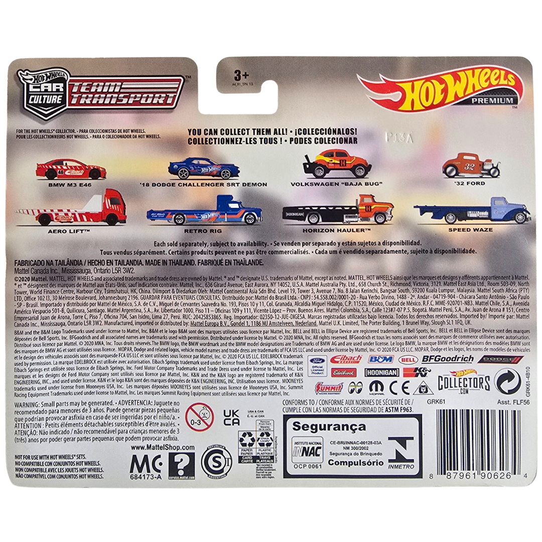 Hot Wheels Premium Team Transport #31 - Volkswagen "Baja Bug" - Horizon Hauler