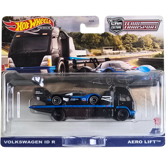 Hot Wheels Premium Team Transport #35 - Volkswagen ID R - Aero Lift