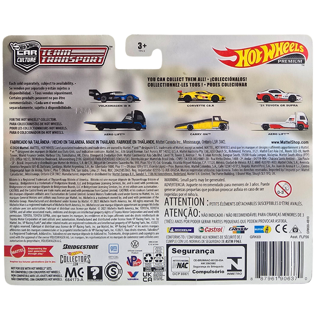Hot Wheels Premium Team Transport #35 - Volkswagen ID R - Aero Lift