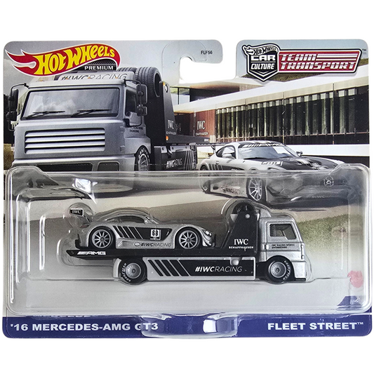 Hot Wheels Premium Team Transport #48 - '16 Mercedes-AMG GT3 - Fleet Street
