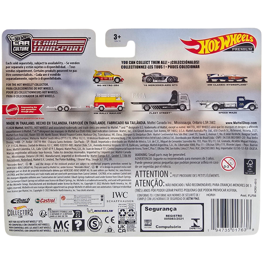 Hot Wheels Premium Team Transport #49 - HW Classic Hydroplane - Speed Waze