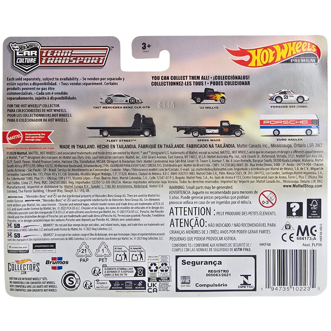 Hot Wheels Premium Team Transport #60 - '33 Willys - Speed Waze