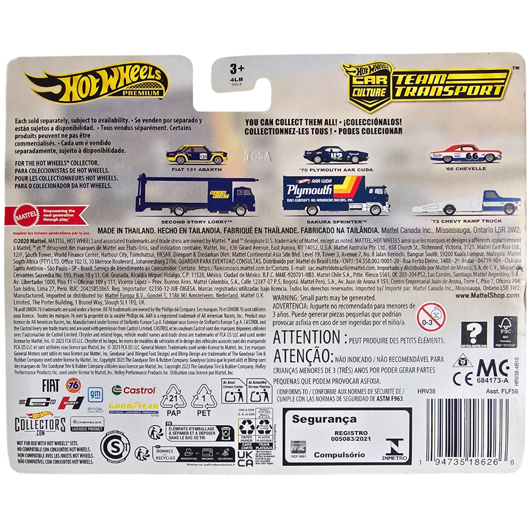 Hot Wheels - 2024 Team Transport - '70 Plymouth AAR Cuda & Sakura - Foto 12