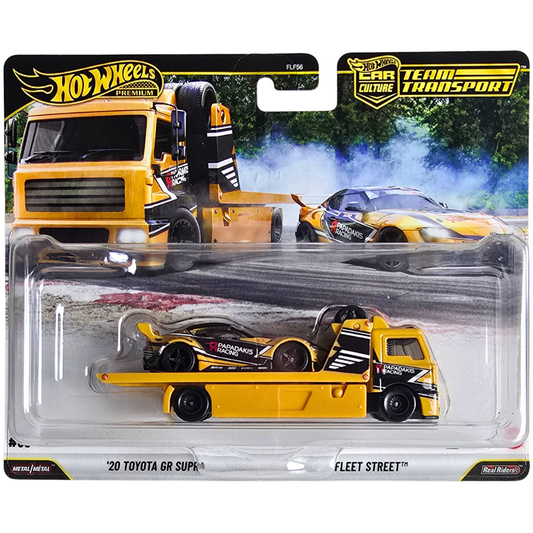 Hot Wheels Premium Team Transport #86 - '20 Toyota GR Supra - Fleet Street