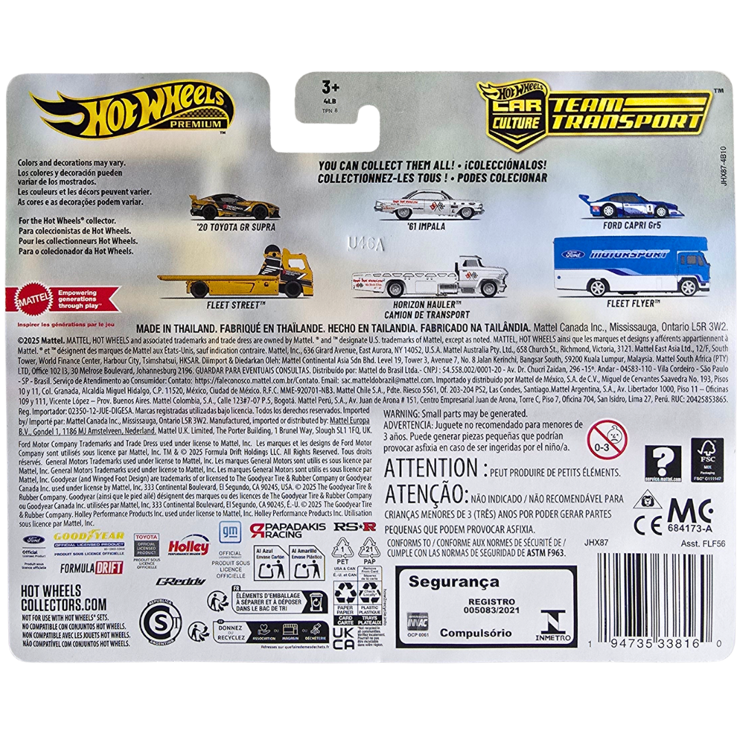 Hot Wheels Premium Team Transport #86 - '20 Toyota GR Supra - Fleet Street