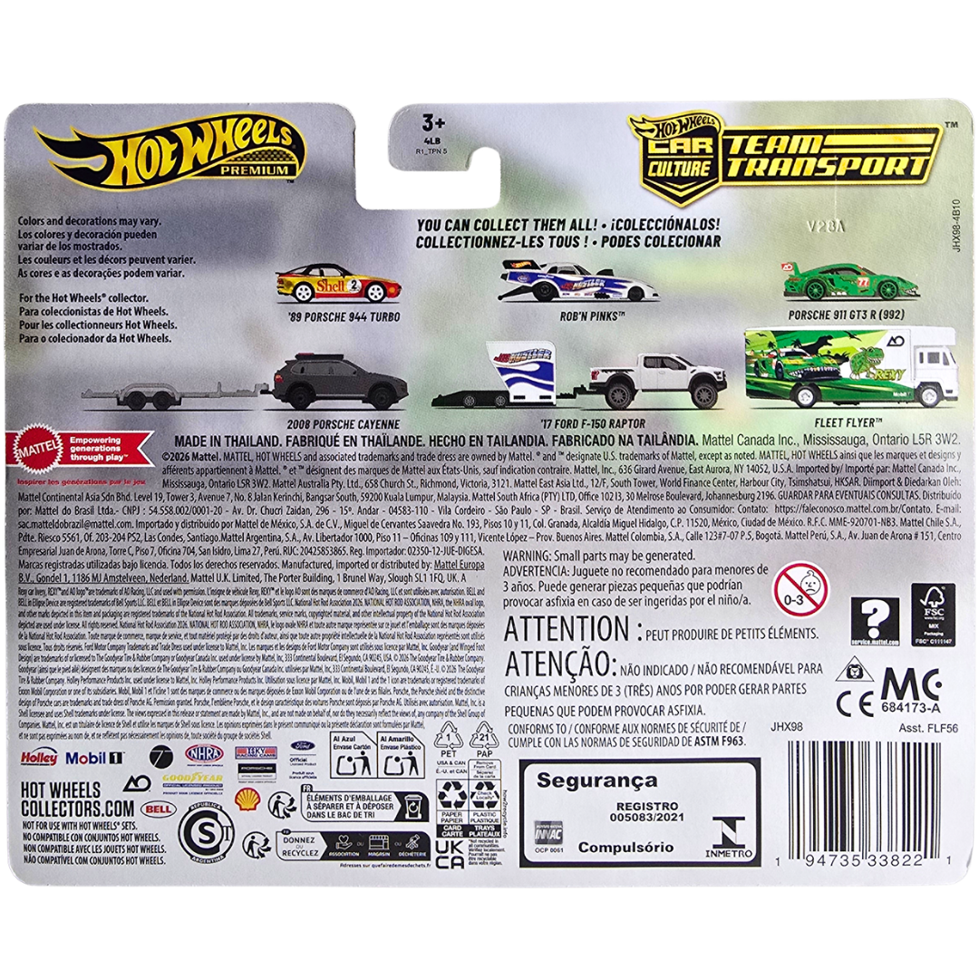 Hot Wheels Premium Team Transport #97 - Porsche 911 GT3 R (992) - Fleet Flyer