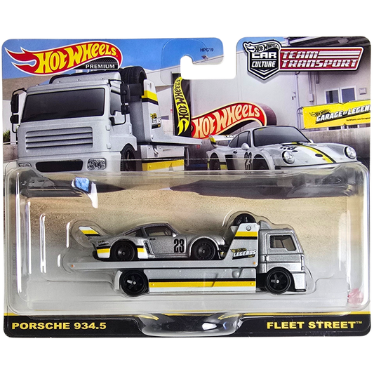 Hot Wheels Premium Team Transport (Legends Tour) - Porsche 934.5 - Fleet Street