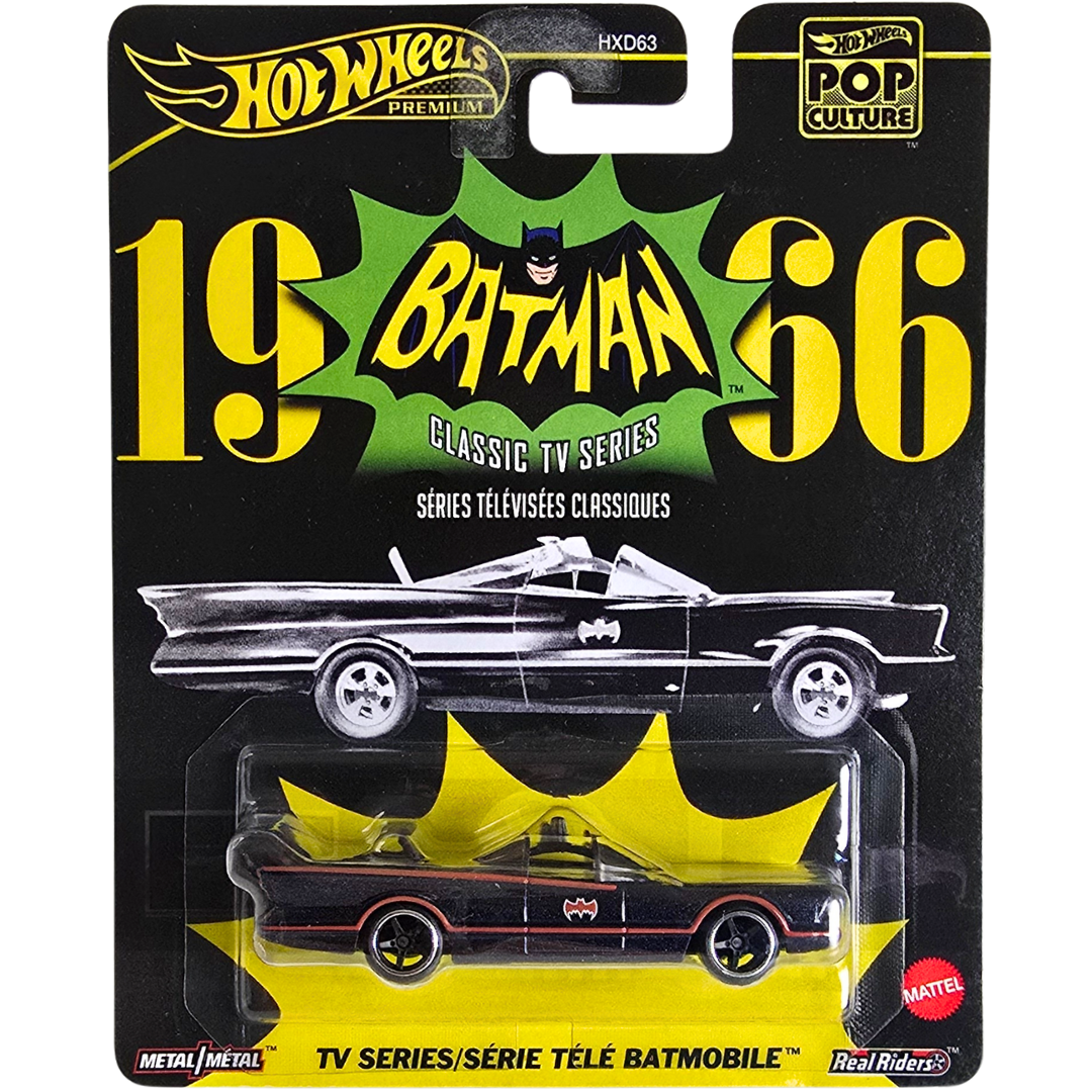 Hot Wheels Premium (1966 Batman Classic TV Series) - TV Series/Série Télé Batmobile