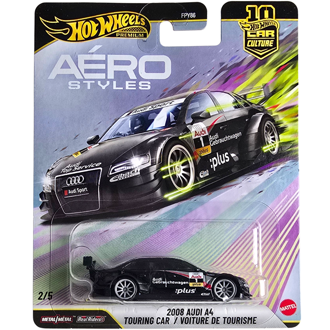 Hot Wheels Premium (Aéro Styles) - 2008 Audi A4 Touring Car / Voiture De Tourisme