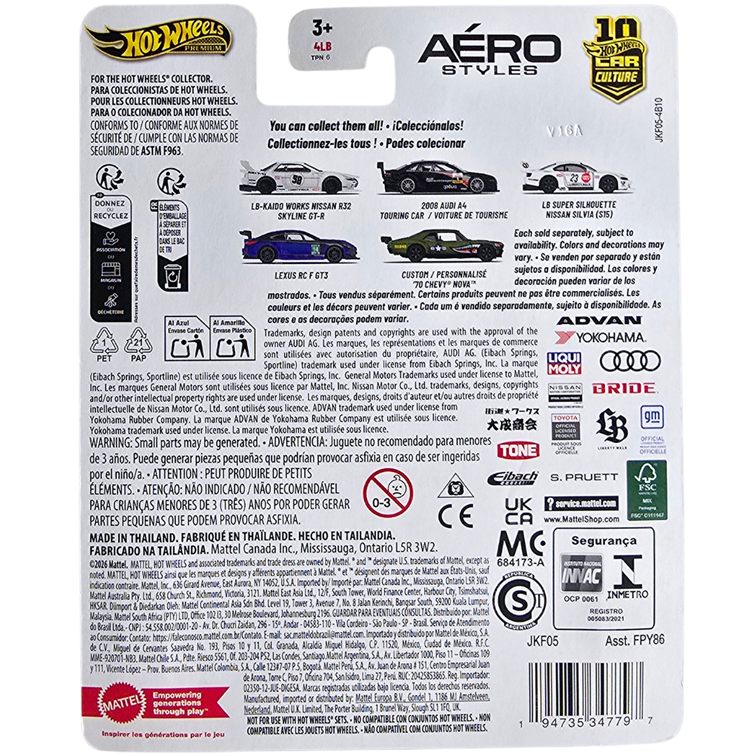 Hot Wheels Premium (Aéro Styles) - LB-Kaido Works Nissan R32 Skyline GT-R