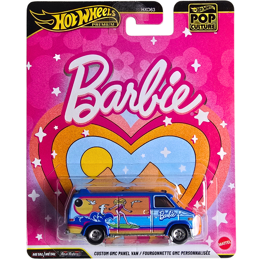 Hot Wheels Premium (Barbie) - Custom GMC Panel Van / Fourgonnette GMC Personnalisée