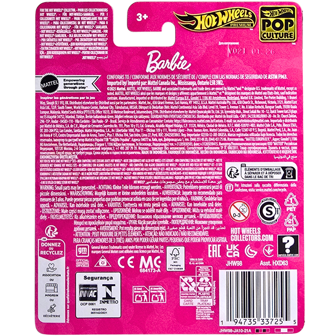 Hot Wheels Premium (Barbie) - Custom GMC Panel Van / Fourgonnette GMC Personnalisée