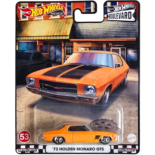 Hot Wheels Premium (Bloulevard #53) - '73 Holden Monaro GTS