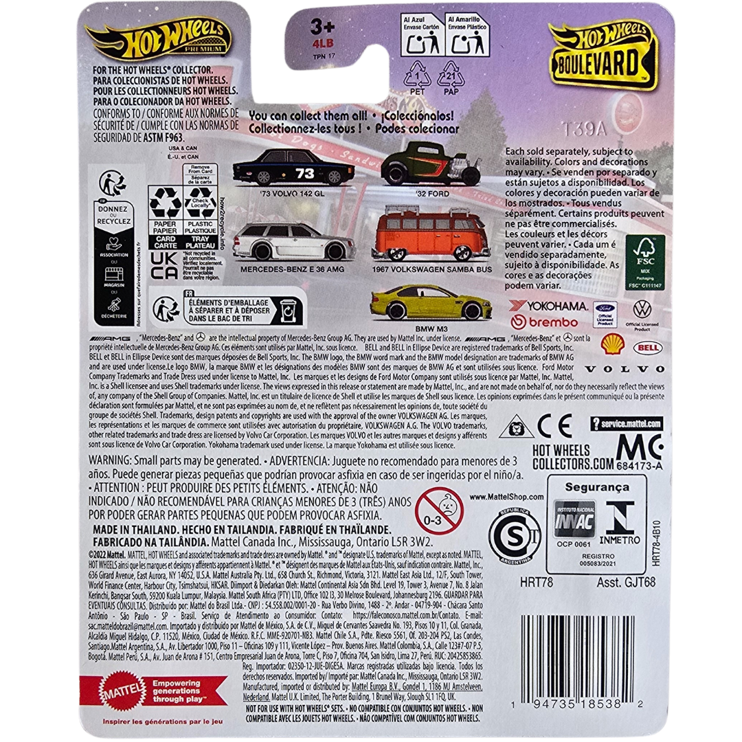 Hot Wheels Premium (Boulevard #113) - Mercedes-Benz E 36 AMG